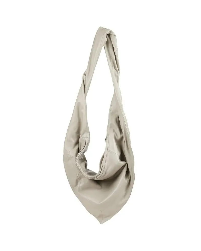 Christophe Lemaire Hobo Bags Small Croissant Bag beige Beige