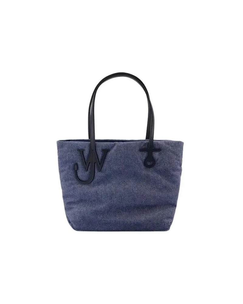 J.W.Anderson Crossbody Bags Small Puffy Anchor Logo Tote Bag blau Blau
