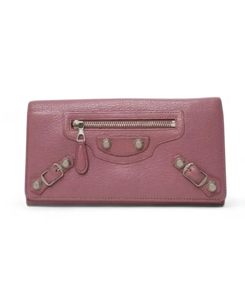 Balenciaga Portemonnaie City Wallet In Pink pink Rosa