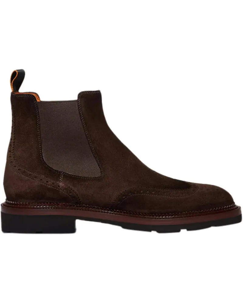 Santoni Stiefel Boots Brown braun Braun