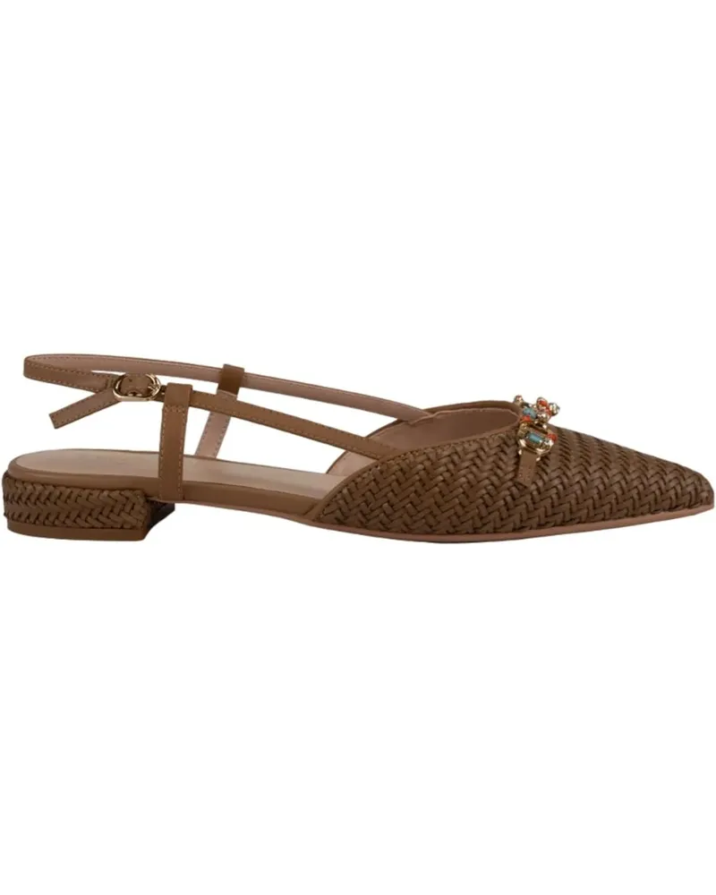 Twin-Set Sandalen Sandals Brown braun Braun