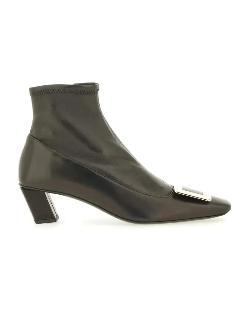 Roger Vivier Stiefel "Belle Vivier" Ankle Boot schwarz Schwarz