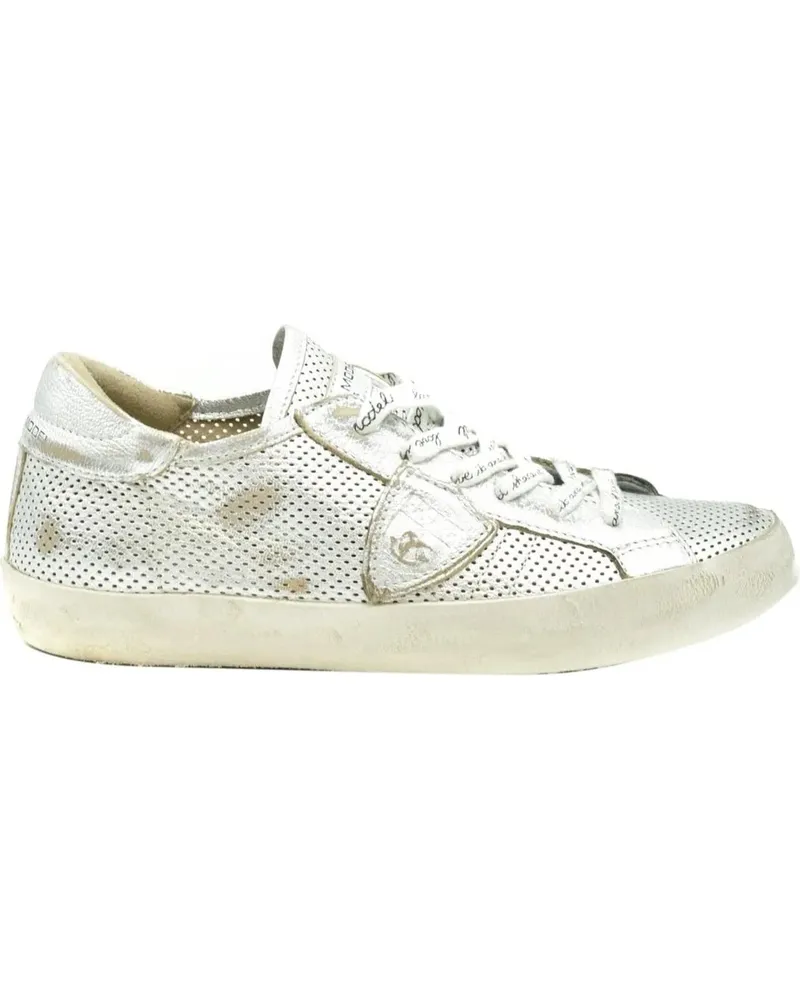 Philippe Model Low-Top Sneaker Sneakers Silver silberfarben 