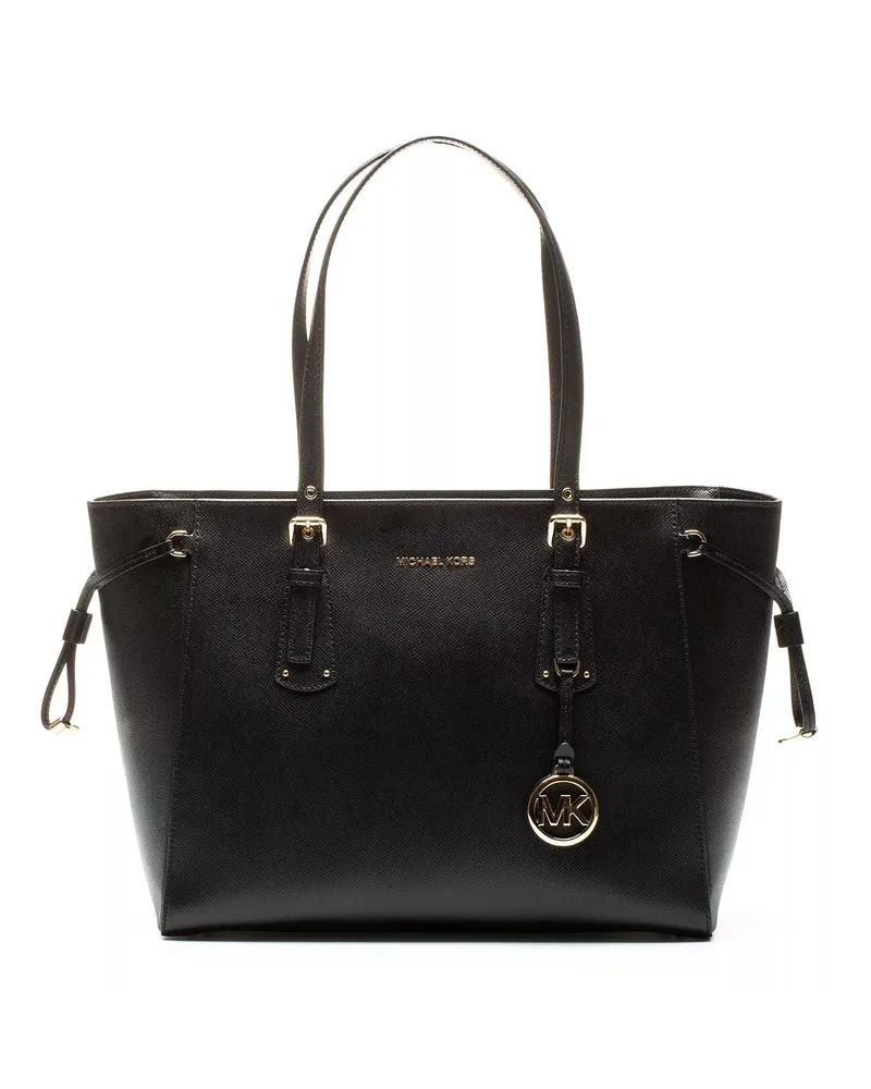 Michael Kors Hobo Bags Voyager Schultertasche schwarz Schwarz