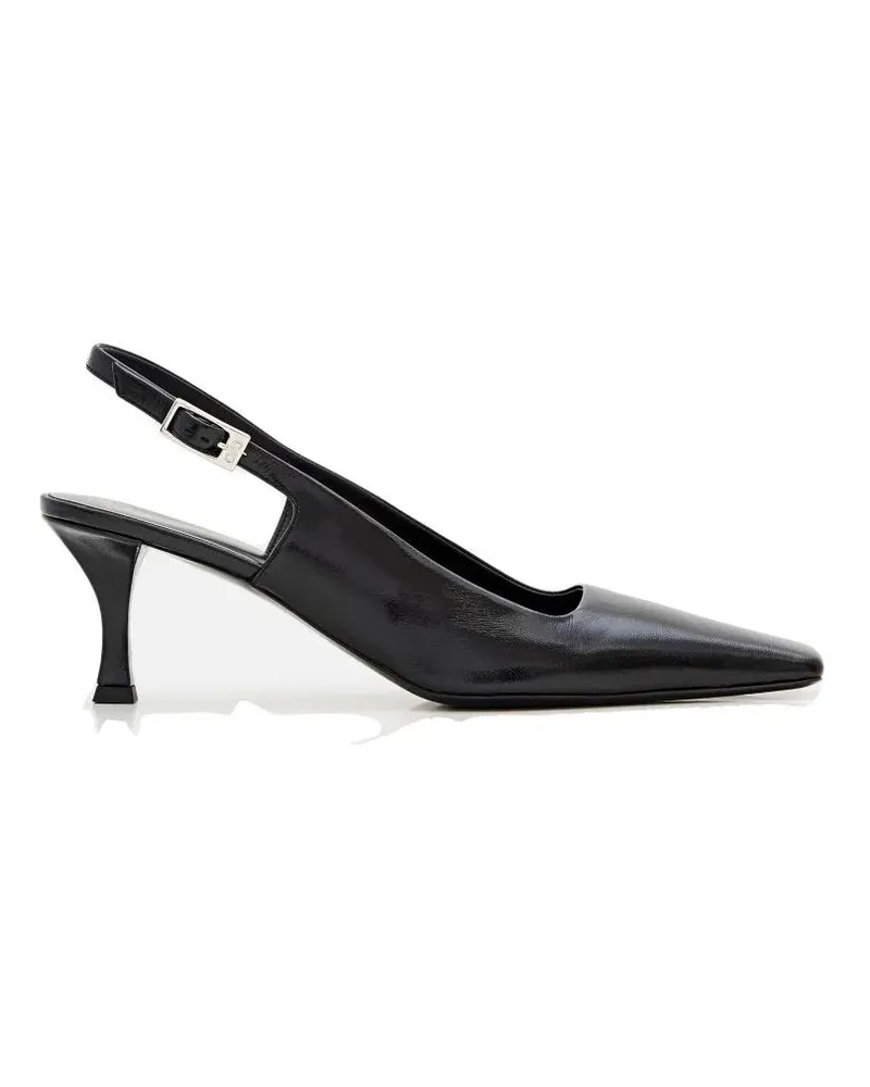 Proenza Schouler Hohe Schuhe Trap Slingback Pumps schwarz Schwarz