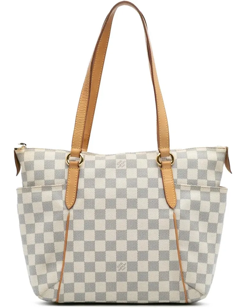 Louis Vuitton Shopper Damier Azur Totally PM weiß Weiß