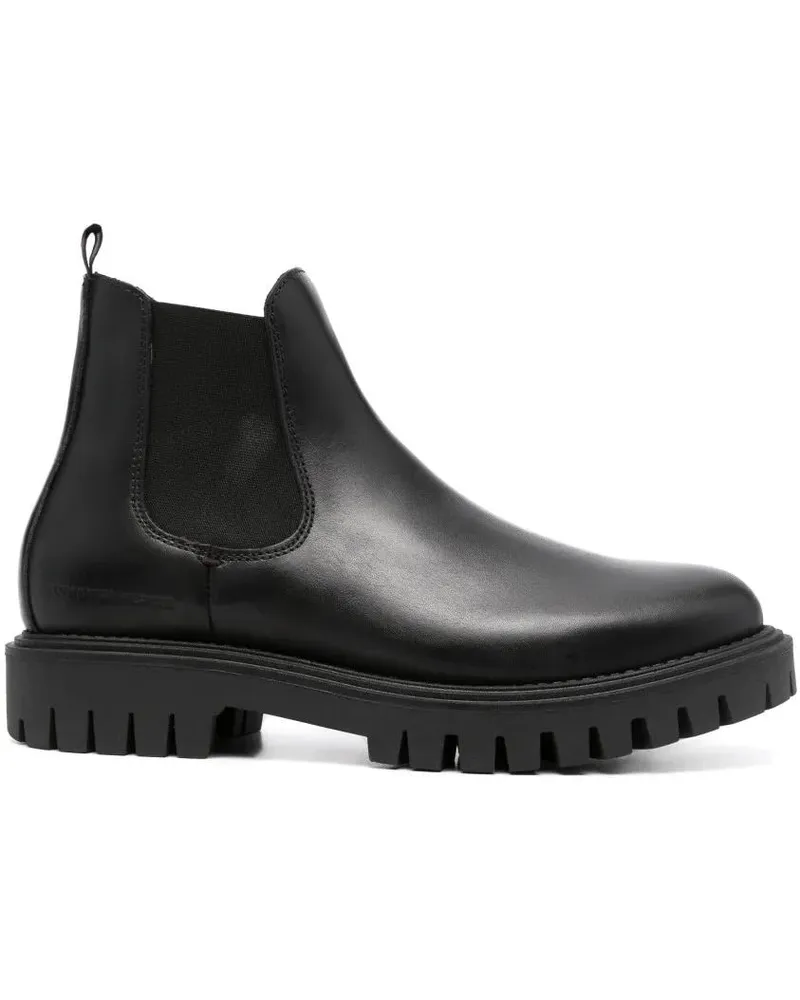 Tommy Hilfiger Stiefel Premium Casual Chunky Booties schwarz Schwarz
