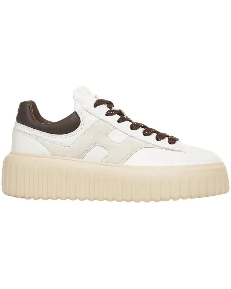 Hogan Low-Top Sneaker Sneakers 'H-Stripes' weiß Weiß