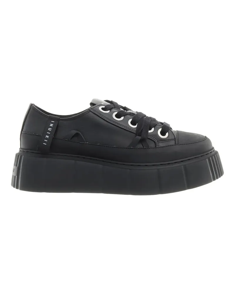INUIKII Low-Top Sneaker LEATHER MATILDA LOW schwarz Schwarz