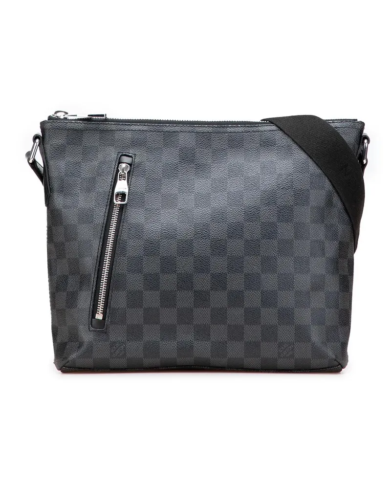 Louis Vuitton Hobo Bags Damier Graphite Mick PM schwarz Schwarz