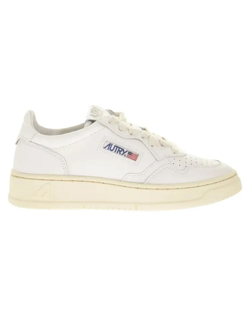 AUTRY Low-Top Sneaker Medalist Low - Leather Sneakers weiß Weiß