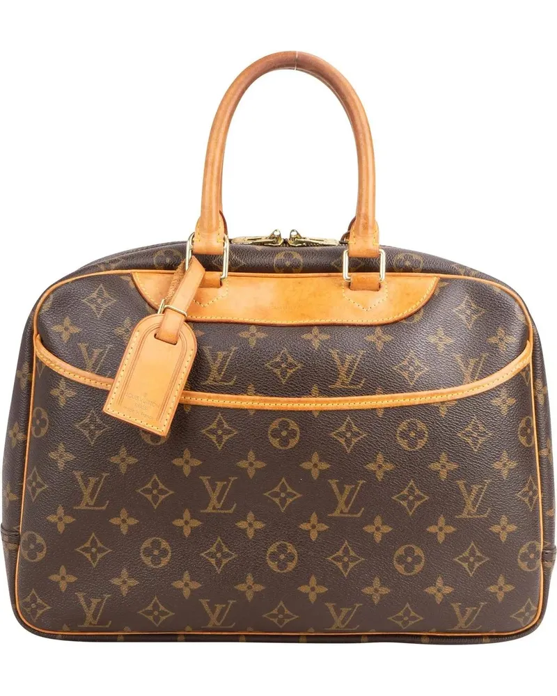 Louis Vuitton Crossbody Bags  Canvas Monogram Deauville Handbag braun Braun