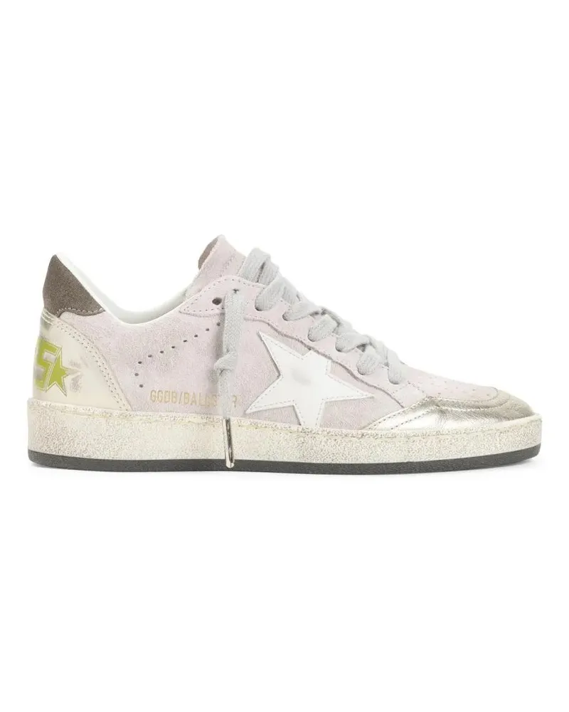 Golden Goose Low-Top Sneaker Ballstar Pink Cow Leather Sneakers weiß Weiß