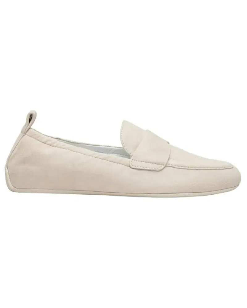 Candice Cooper Neutral Suede Deconstructed Loafer beige Beige