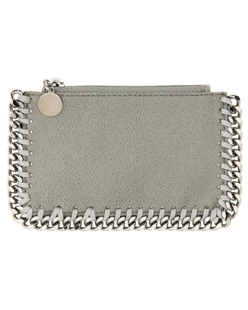 Stella McCartney Portemonnaie Falabella Card Holder grau Grau