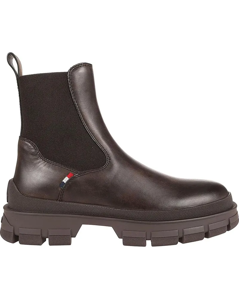 Moncler Low-Top Sneaker Hevea Chelsea Boots Brown braun Braun