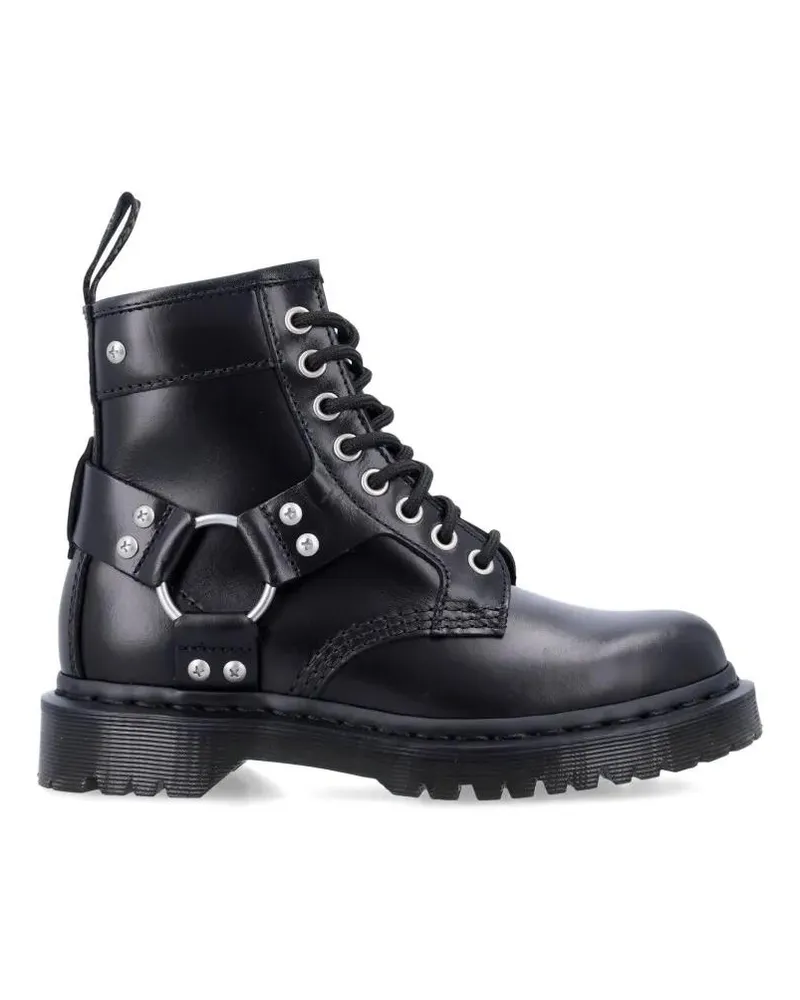 Dr.Martens Stiefel 1460 Harness 8 Eye Boot schwarz Schwarz
