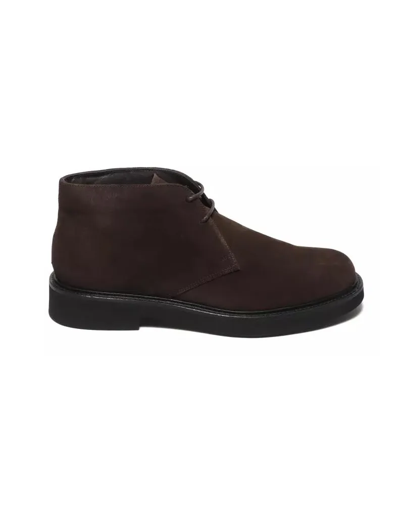 Rossano Bisconti Stiefel Ankle Boot In Ebony Suede braun Braun