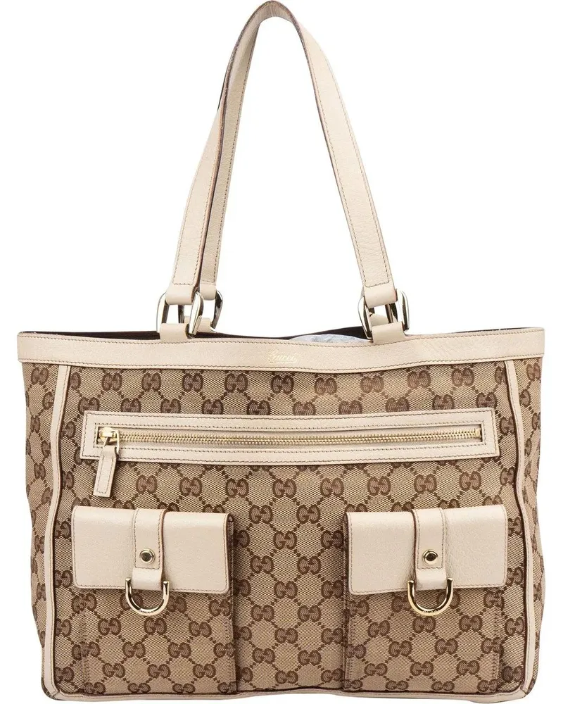 Gucci Crossbody Bags  GG Monogram Abbey Handbag braun Braun