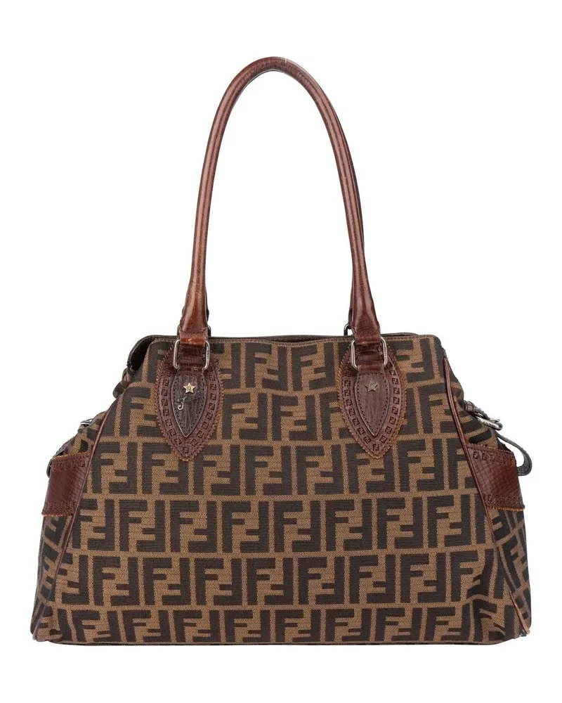 Fendi Crossbody Bags  FF Monogram Piccola Handbag bunt Bunt