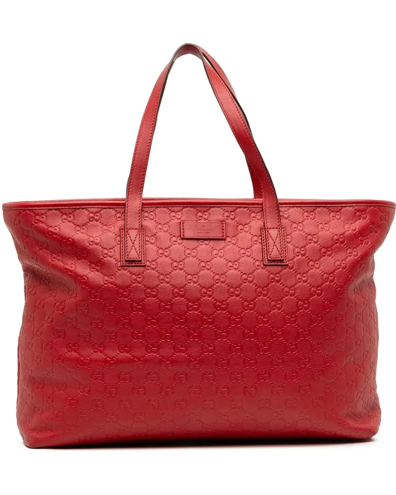 Gucci Shopper Large ssima Tote rot Rot