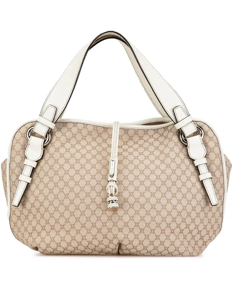 Celine Hobo Bags 2008 Macadam Canvas Bittersweet Hobo braun Braun