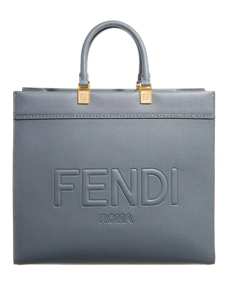 Fendi Satchel Bag Shopping Bag Blau