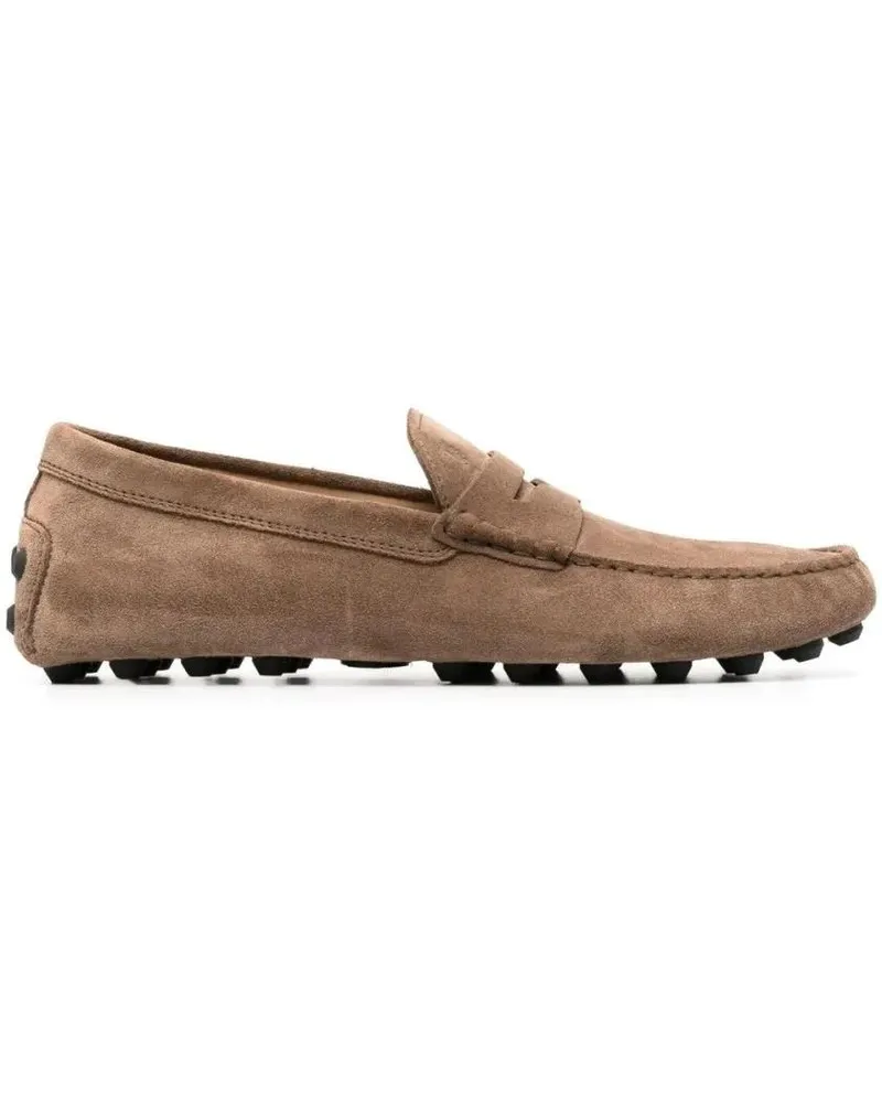 TOD'S Loafer Gommino Macro Mocassins braun Braun