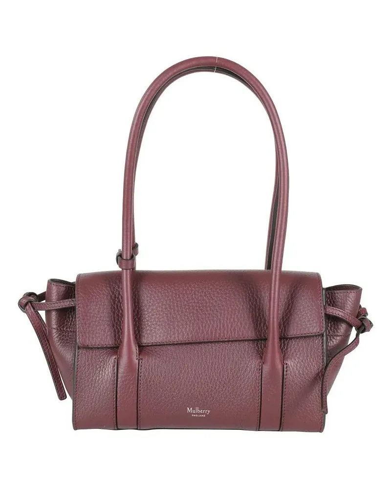 Mulberry Hobo Bags Mini Soft Bayswater Heavy Grain Bag pink Rosa