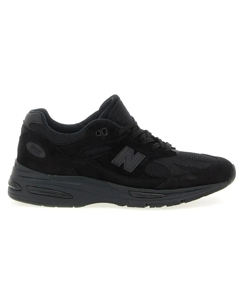 New Balance Low-Top Sneaker 'Made In Uk 991V2' Sneakers schwarz Schwarz