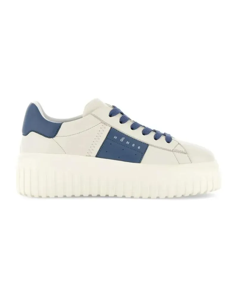 Hogan Low-Top Sneaker H-Stripes Logo Sneakers weiß Weiß