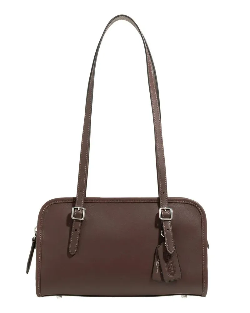 Coach Shopper The  Originals Glovetanned Leather Swing Zip braun Braun