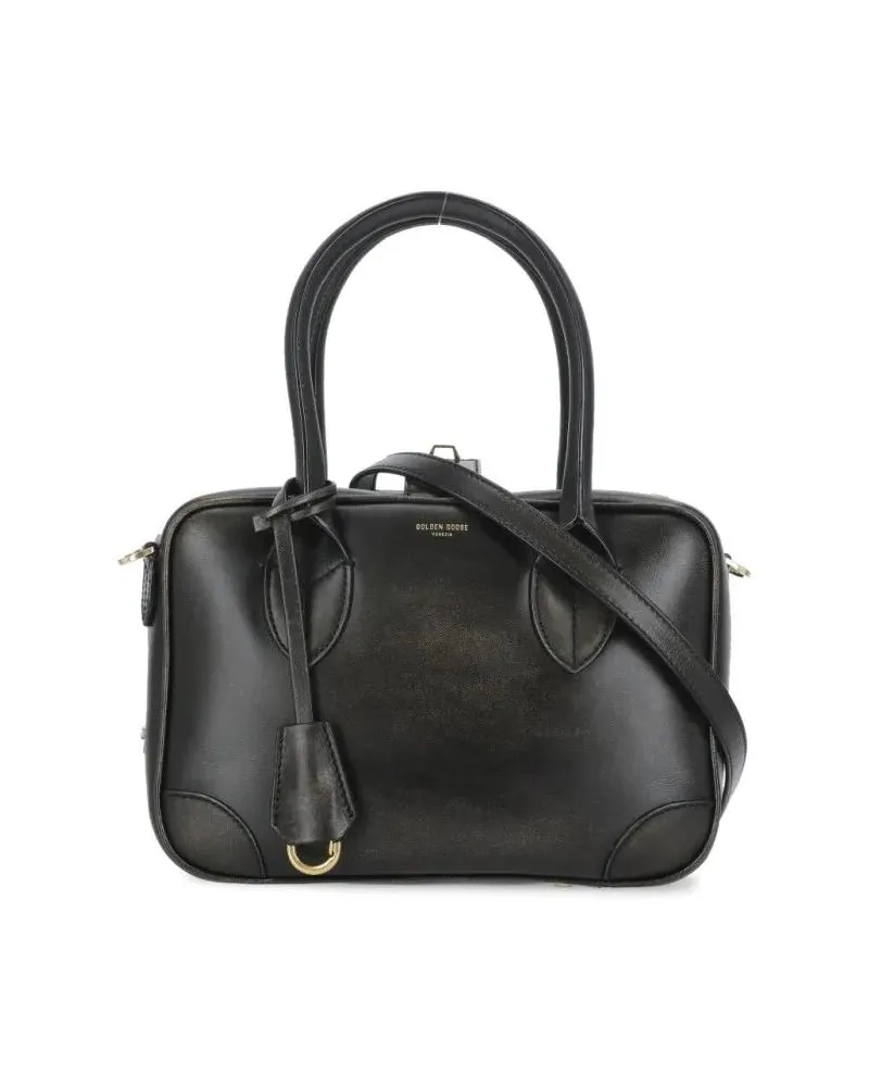 Golden Goose Crossbody Bags Umhängetasche aus Leder schwarz Schwarz