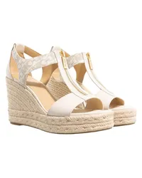 Michael Kors Sandalen & Sandaletten Berkley Mid Wedge Creme