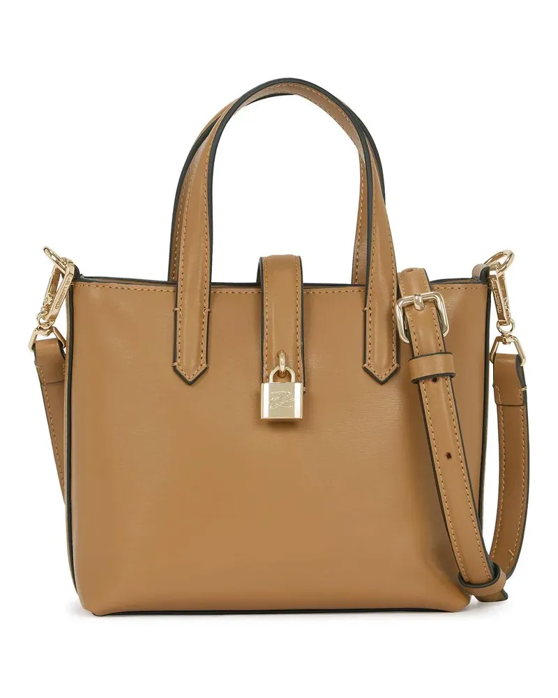 Karl Lagerfeld Shopper K/AUTOGRAPH MINI-TOTE-BAG MIT SCHLOSS braun Braun
