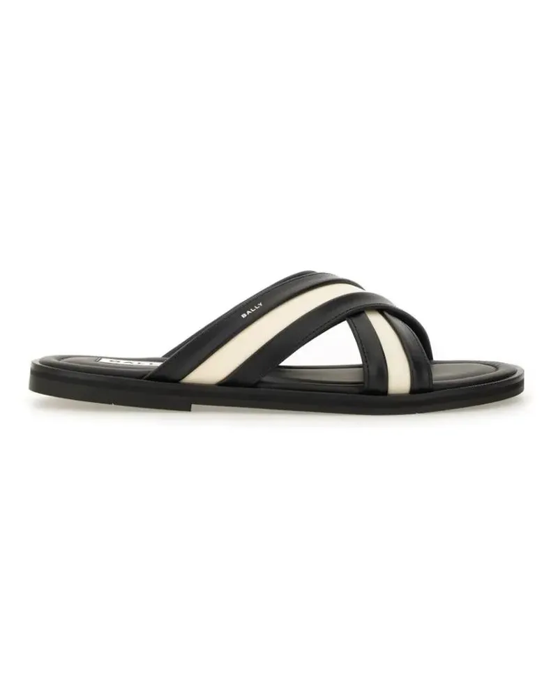 Bally Loafer "Gherry" Slide Sandals schwarz Schwarz
