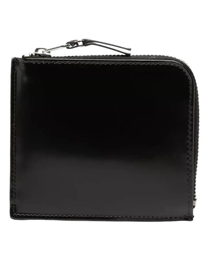 Comme des Garçons Portemonnaies Wallet Mirror Inside Serie schwarz Schwarz