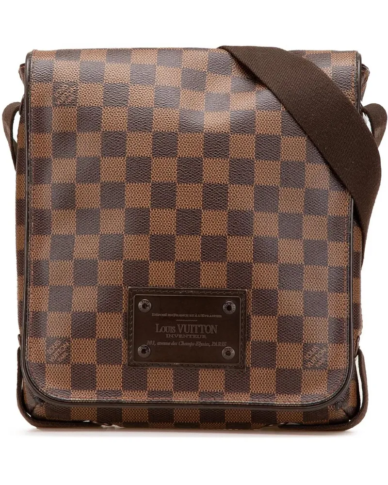 Louis Vuitton Hobo Bags 2010 Damier Ebene Brooklyn PM braun Braun