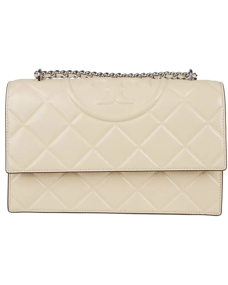 Tory Burch Crossbody Bags Fleming Convertible Shoulder Bag Nude & Neutrals beige Beige