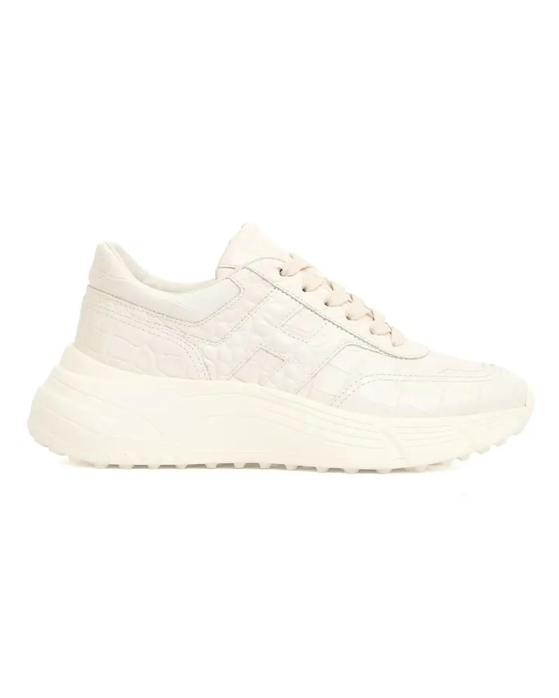 Hogan Low-Top Sneaker H669 Hi Fi White Coconut Leather Running Sneakers beige Beige