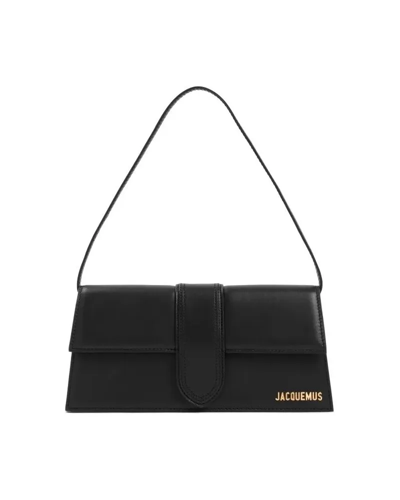 Jacquemus Shopper Le Bambino Long Shoulder Bag Schwarz