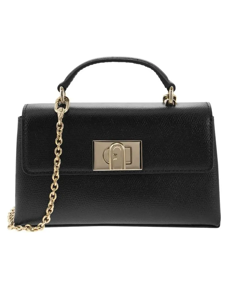 Furla Hobo Bags 1927 - Mini Ballerina Bag schwarz Schwarz