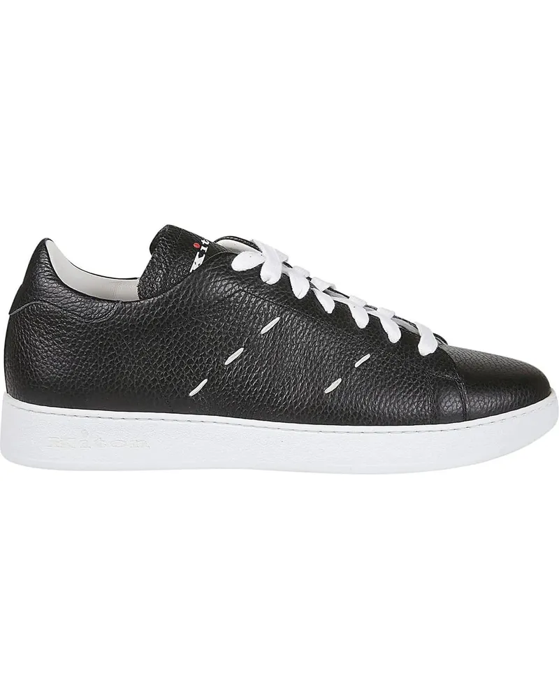 Kiton Low-Top Sneaker A068 Sneakers Black schwarz Schwarz