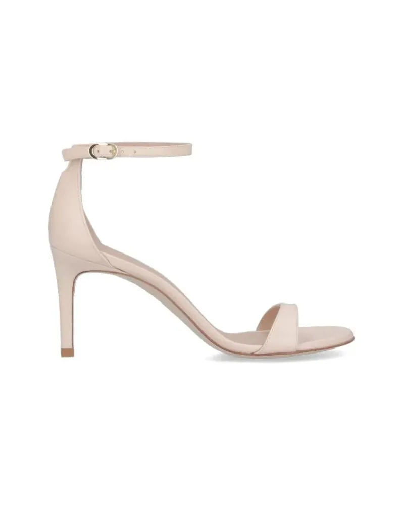 Stuart Weitzman Sandalen "Nudist Ii 75" Slingback Sandals – Pink pink Rosa