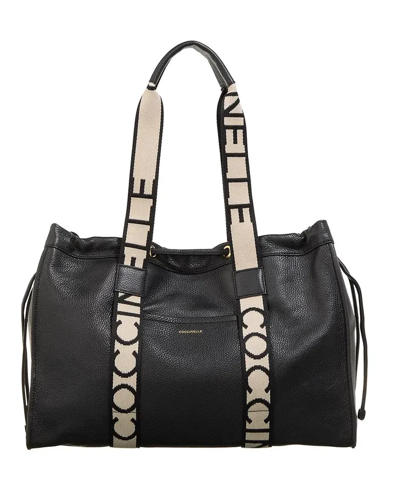 Coccinelle Shopper 2Day Signature Schwarz