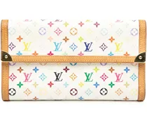 Portemonnaie Monogram Multicolore Porte Tresor International Wa weiß