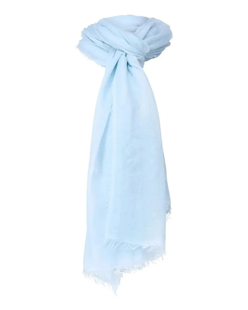 Faliero Sarti Tücher & Schals Tuch Tobia mit Seide blau Blau