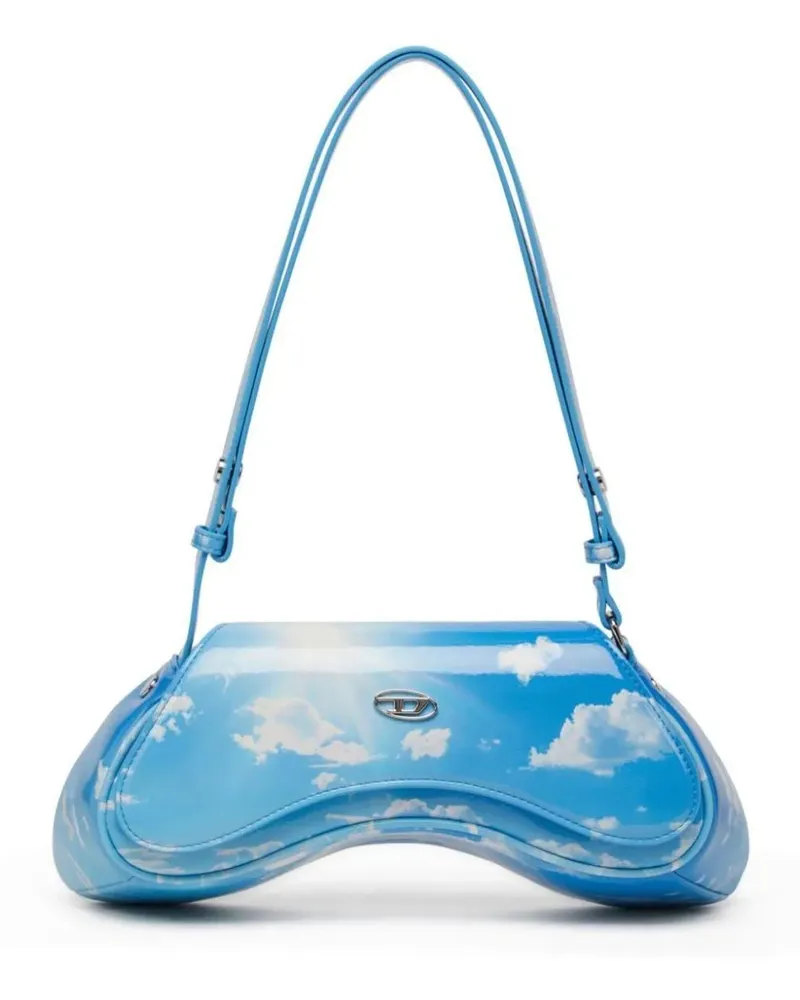 Diesel Hobo Bags Bags Clear Blue blau Blau