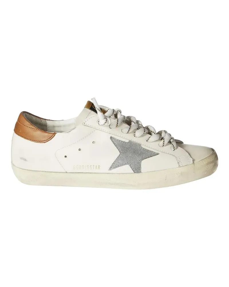 Golden Goose Low-Top Sneaker Superstar Leather Upper Toe Sneakers weiß Weiß