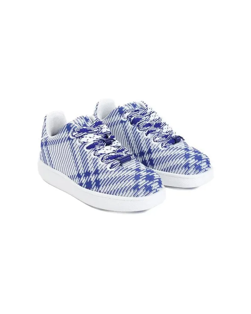 Burberry Sneakers Salt Blue Mesh Sneakers Blau